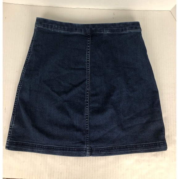Free People Zip Front Denim Miniskirt ๐ HP 4x! ๐ - Picture 2 of 4